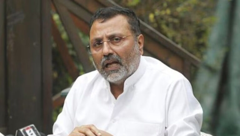 എസ് വൈ ഖുറൈഷി നിങ്ങൾ മുസ്ലിം കമ്മിഷണറായിരുന്നു : നിഷികാന്ത് ദുബെ