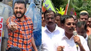 രാഹുൽ മാങ്കൂട്ടത്തിലിനെതിരായ കൊലവിളി പ്രസംഗം : ബിജെപി നേതാക്കൾക്കെതിരെ കേസ്