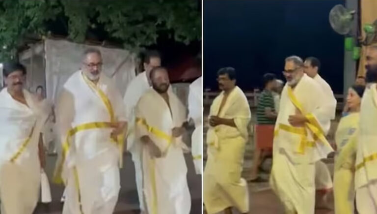 ഗുരുവായൂര്‍ ക്ഷേത്രത്തില്‍ റീല്‍സ് ചിത്രീകരിച്ചു; രാജീവ് ചന്ദ്രശേഖരനെതിരെ പരാതി