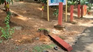 കോന്നി ആനത്താവളത്തില്‍ കോണ്‍ക്രീറ്റ് തൂണ്‍ ഇളകി വീണ് നാലു വയസ്സുകാരന് ദാരുണാന്ത്യം