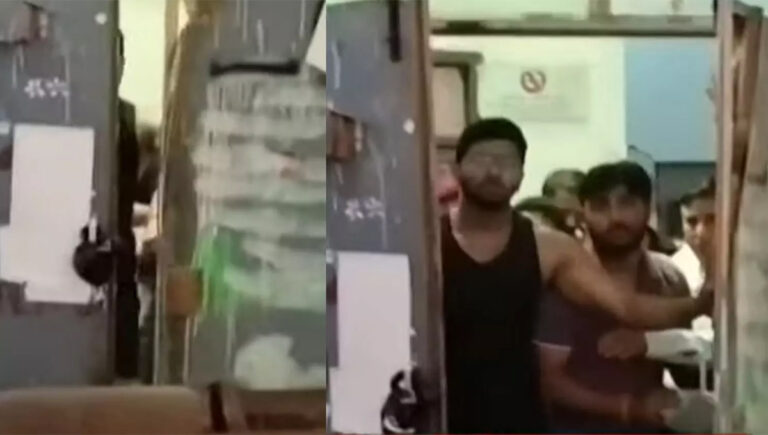 ജെഎന്‍യു എബിവിപി അതിക്രമത്തിന്റെ ദൃശ്യങ്ങള്‍ പുറത്ത്‌