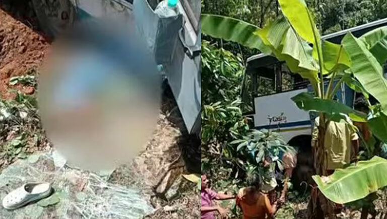 നേര്യമംഗലത്ത് കെഎസ്ആര്‍ടിസി ബസ് താഴ്ചയിലേക്ക് മറിഞ്ഞു;15കാരി മരിച്ചു, നിരവധി പേര്‍ക്ക് പരിക്ക്
