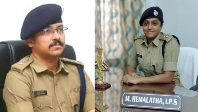 എം ഹേമലത ഐപിഎസിന് എറണാകുളം റൂറൽ പൊലീസ് മേധാവിയായി നിയമനം; വൈഭവ് സക്സേന ഡൽഹി എൻഐഎയിലേക്ക്