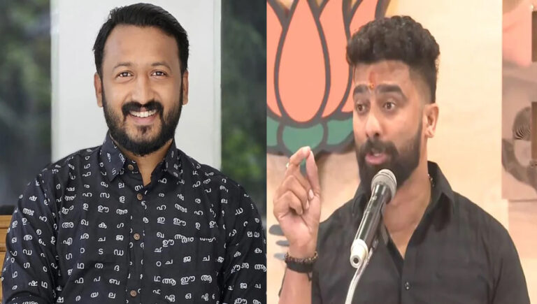 ‘രാഹുൽ മാങ്കൂട്ടത്തിലിന്‍റെ കാല് വെട്ടുമെന്ന് പറഞ്ഞിട്ടുണ്ടെന്ന് തെളിയിച്ചാൽ പരസ്യമായി മാപ്പ് പറയും’ : പ്രശാന്ത് ശിവൻ