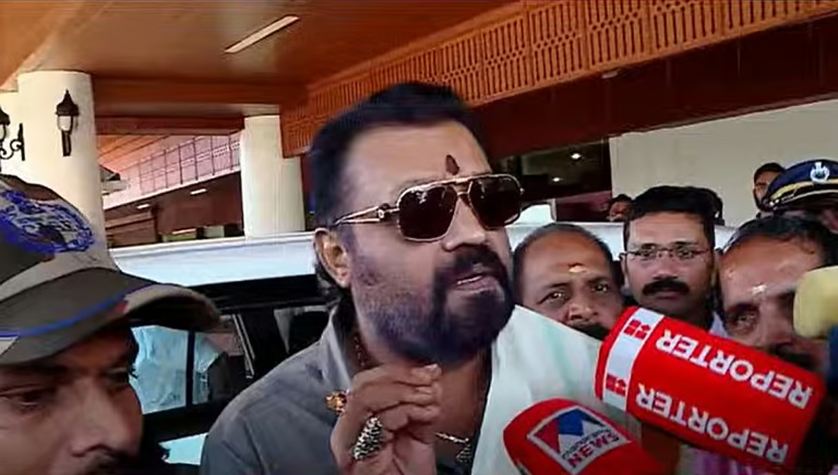 എറണാകുളം ഗസ്റ്റ് ഹൗസില്‍ മാധ്യമങ്ങള്‍ക്ക് വിലക്കുമായി സുരേഷ്‌ഗോപി