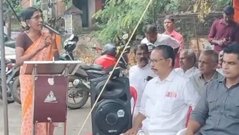 എന്റെ രാഷ്ട്രീയത്തെ അവര്‍ ഭയക്കുന്നു, നിങ്ങളൊക്കെ അത് ചെയ്താ മതി എന്ന ധാര്‍ഷ്ട്യമാണ്; ശശികലയ്‌ക്കെതിരെ വേടന്‍