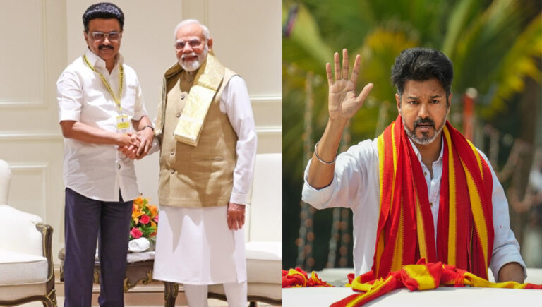 സ്റ്റാലിൻ-പ്രധാനമന്ത്രി കൂടിക്കാഴ്ച ടാസ്മാക്ക് അഴിമതിയിലെ ഇഡി അന്വേഷണത്തിനെ തടുക്കാൻ : വിജയ്