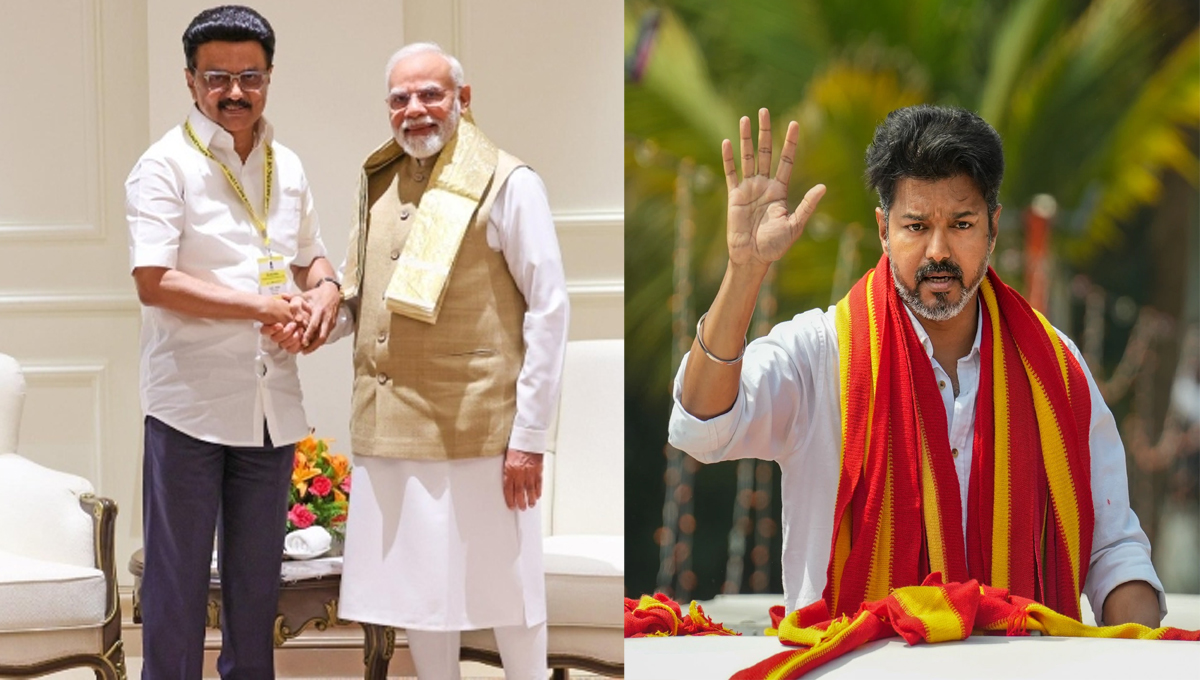 സ്റ്റാലിൻ-പ്രധാനമന്ത്രി കൂടിക്കാഴ്ച ടാസ്മാക്ക് അഴിമതിയിലെ ഇഡി അന്വേഷണത്തിനെ തടുക്കാൻ : വിജയ്