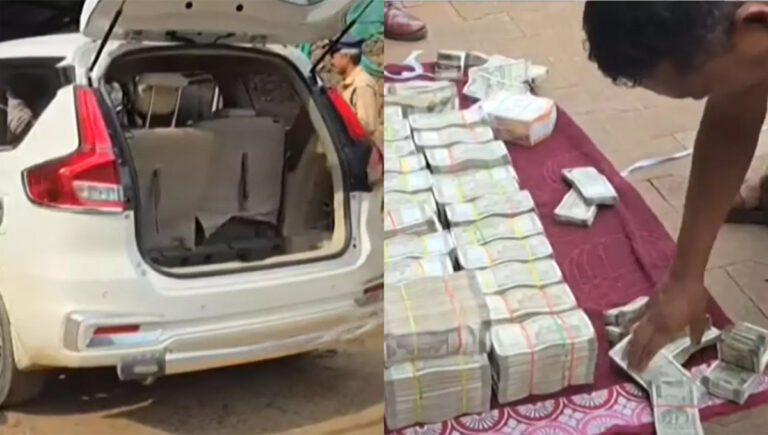 കോഴിക്കോട് രേഖകളില്ലാതെ കടത്തുകയായിരുന്ന അഞ്ചുകോടി രൂപ പിടികൂടി