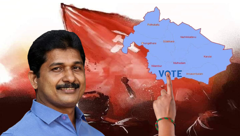 എം സ്വരാജ് ഇന്ന് നിലമ്പൂരിലെത്തും; റെയില്‍വേ സ്‌റ്റേഷനില്‍ സ്വീകരണം, ഉച്ചയ്ക്ക് റോഡ് ഷോ