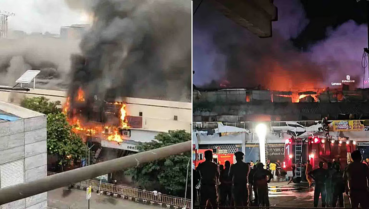 കോഴിക്കോട് തീപിടിത്തം : ഏകദേശം 40 കോടി രൂപയുടെ നഷ്ടമെന്ന് പ്രാഥമിക കണക്ക്