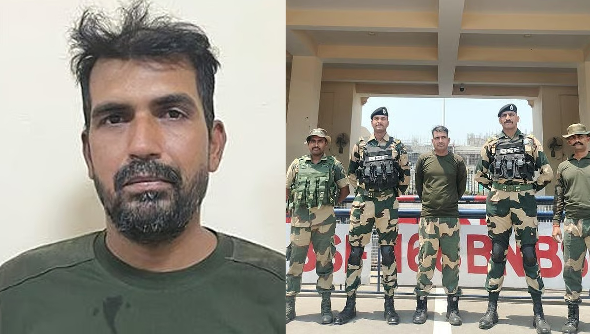 21 ദിവസത്തിന് ശേഷം പാക് പിടിയിലായ ബിഎസ്എഫ് ജവാനെ മോചിപ്പിച്ചു
