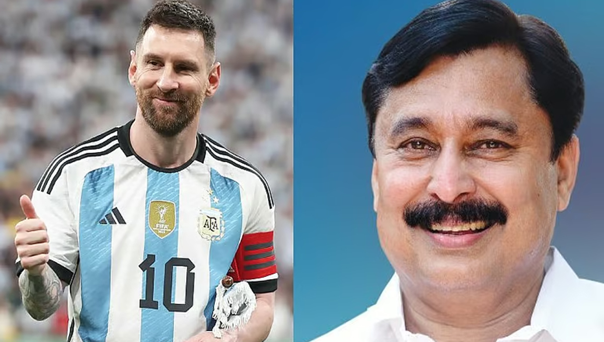 സര്‍ക്കാരിന്റെ കയ്യില്‍ പണമില്ല; മെസി വരാത്തതിന്റെ ഉത്തരവാദിത്തം സ്‌പോണ്‍സര്‍ക്ക് : കായിക മന്ത്രി