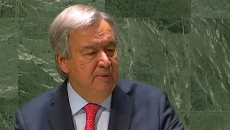 സൈനിക നടപടികളല്ല പരിഹാര മാര്‍ഗം; ഇന്ത്യയും പാകിസ്ഥാനും സംയമനം പാലിക്കണം : യുഎന്‍ സെക്രട്ടറി ജനറല്‍