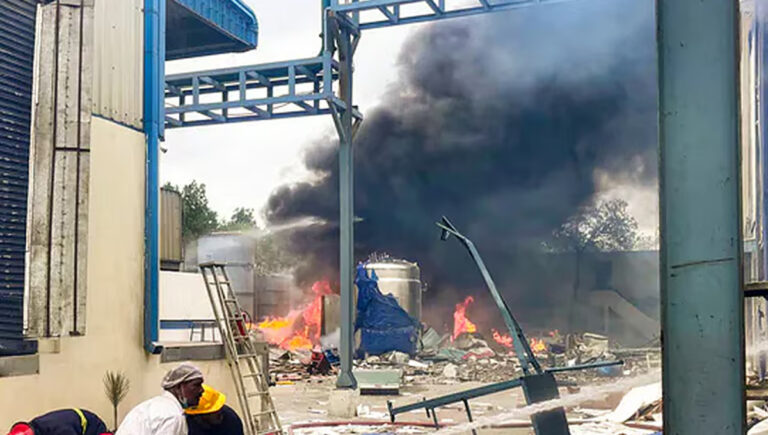 തെലങ്കാന മരുന്നു നിർമാണ കമ്പനിയിലെ പൊട്ടിത്തെറിയിൽ 8 മരണം; 26 പേർക്ക് പരുക്ക്