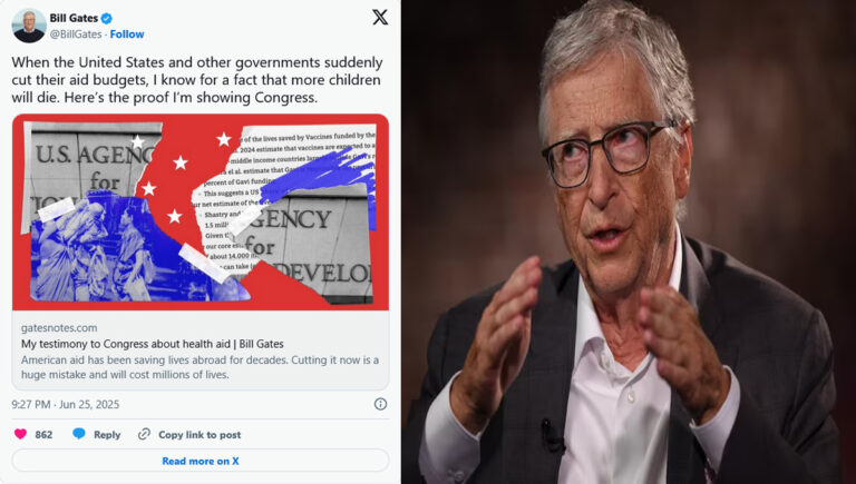ആഗോള ആരോഗ്യ സംരംഭങ്ങൾക്കുള്ള ധനസഹായം വെട്ടിക്കുറക്കാനുള്ള യുഎസ് തീരുമാനത്തിൽ ആശങ്ക : ബിൽ ഗേറ്റ്സ്
