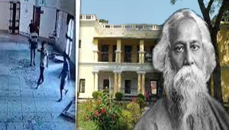 ടാ​ഗോറിന്റെ ബം​ഗ്ലാദേശിലുള്ള വീട് അക്രമകാരികൾ അടിച്ചു തകർത്തു