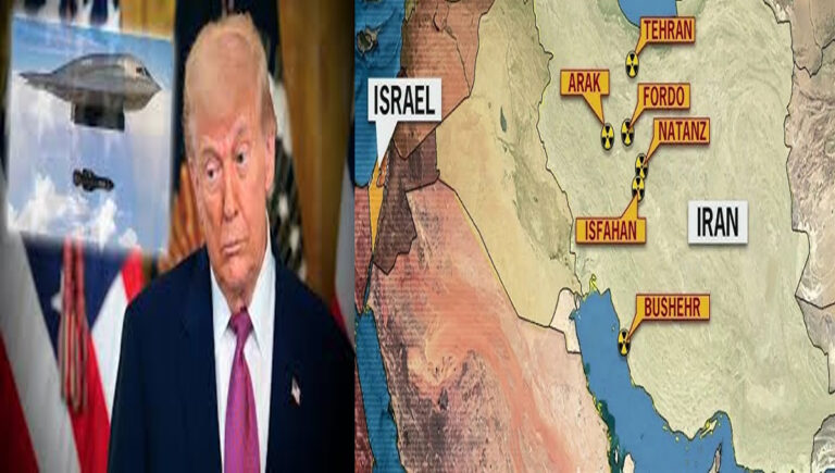 ഇറാനെ ആക്രമിച്ച് അമേരിക്ക; മൂന്ന് ആണവകേന്ദ്രങ്ങളിൽ ആക്രമണം നടത്തിയെന്ന് ട്രംപ്