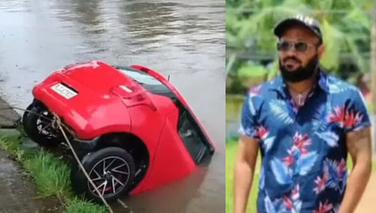 ആലപ്പുഴ പുന്നമടയില്‍ കാര്‍ തോട്ടില്‍ വീണ് യുവാവ് മരിച്ചു