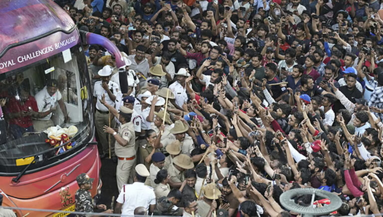 ചിന്നസ്വാമി സ്റ്റേഡിയം അപകടം : കർണാടക ക്രിക്കറ്റ് അസോസിയേഷൻ ഭാരവാഹികൾ രാജിവച്ചു