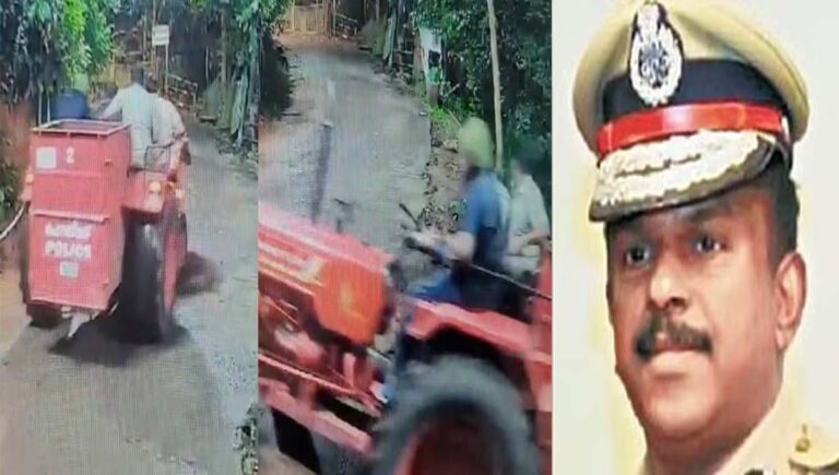 എഡിജിപി എം ആര്‍ അജിത് കുമാറിന്റെ ട്രാക്ടര്‍ യാത്ര ചോര്‍ത്തി; ഡിവൈഎസ്പിയെ സ്ഥലം മാറ്റി