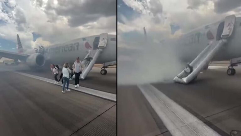 ഡെൻവർ- മയാമി അമേരിക്കൻ എയർലൈൻസ് വിമാനത്തിൽ ടേക്ക് ഓഫിന് തൊട്ടുമുൻപ് തീയും പുകയും; 173 യാത്രക്കാരും സുരക്ഷിതർ