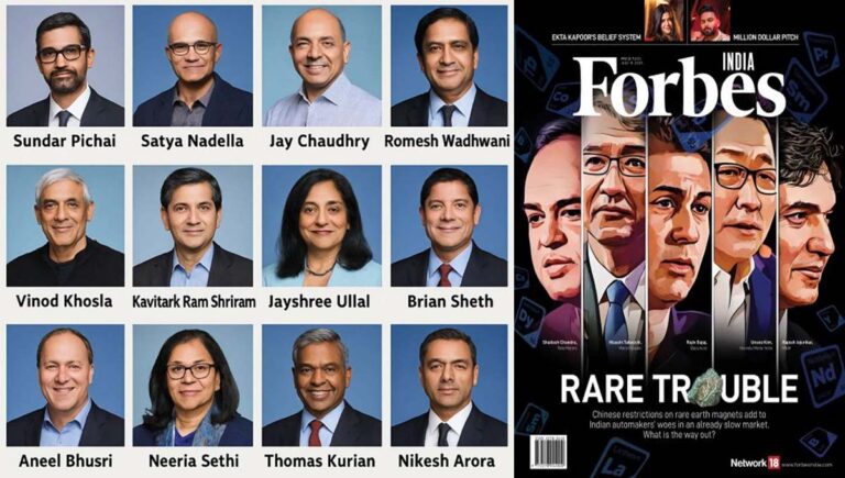 യുഎസിൽ ഈ വര്‍ഷം 12 ഇന്ത്യൻ ശതകോടീശ്വരൻമാർ : ഫോര്‍ബ്സ്