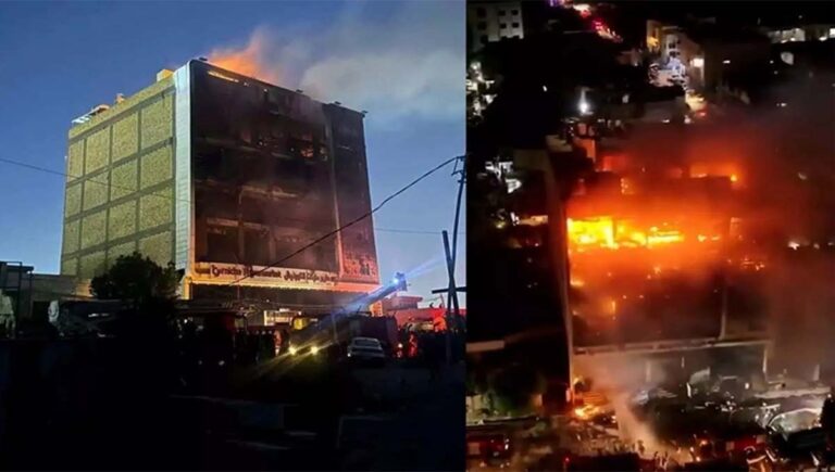 ഇറാഖിലെ ഷോപ്പിംഗ് മാളിൽ വൻതീപിടുത്തം : 50 പേർ കൊല്ലപ്പെട്ടതായി റിപ്പോർട്ട്