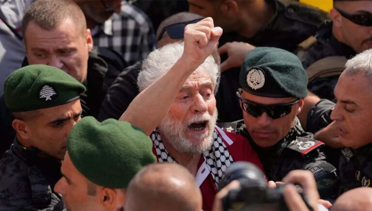 നാല് പതിറ്റാണ്ടുകാലം ഫ്രാൻസ് ജയിലിൽ; ലെബനീസ് കമ്മ്യൂണിസ്റ്റ് നേതാവ് ജോർജ് ഇബ്രാഹിം അബ്ദുല്ല ജയിൽ മോചിതനായി