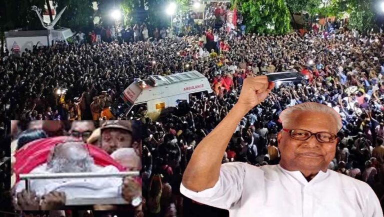 വിഎസിന്റെ മടക്കം; തിരുവനന്തപുരത്ത് ​ഗതാ​ഗത നിയന്ത്രണം