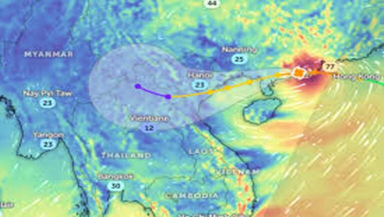 ‘വിഫ’ ചുഴലിക്കാറ്റ് ബംഗാൾ ഉൾക്കടലിലേക്ക്; കേരളത്തിൽ തിങ്കളാഴ്ച വരെ ശക്തമായ മഴ