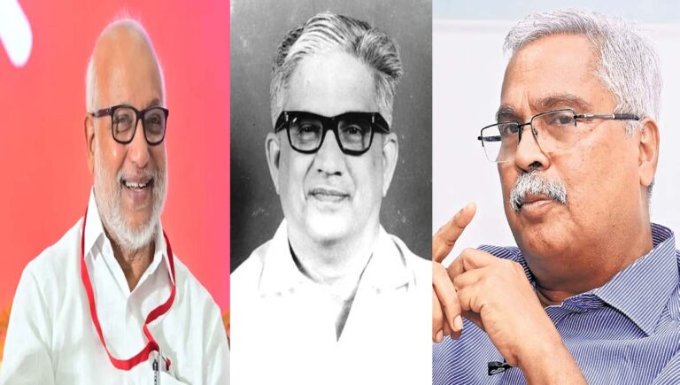 അച്യുതമേനോന്റെ പേര് പരാമര്‍ശിക്കാതെ തൃശൂര്‍പ്പെരുമയെക്കുറിച്ച് പറയാനാകില്ല; എംഎ ബേബിയെ ഓര്‍മ്മിപ്പിച്ച് ബിനോയ് വിശ്വം