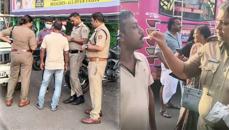 സോടോക്സ മൊബൈൽ ടെസ്റ്റ് സിസ്റ്റം വച്ച് പരിശോധിച്ചു; കണ്ണൂരിൽ ലഹരി ഉപയോഗിച്ച് ബസ് ഓടിച്ച ഡ്രൈവർ പിടിയിൽ