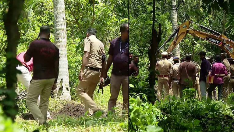ചേർത്തല തിരോധാന കേസുകൾ : വീണ്ടും മൃതദേഹാവശിഷ്ടങ്ങൾ കണ്ടെത്തി; തെളിവെടുപ്പ് തുടരുന്നു