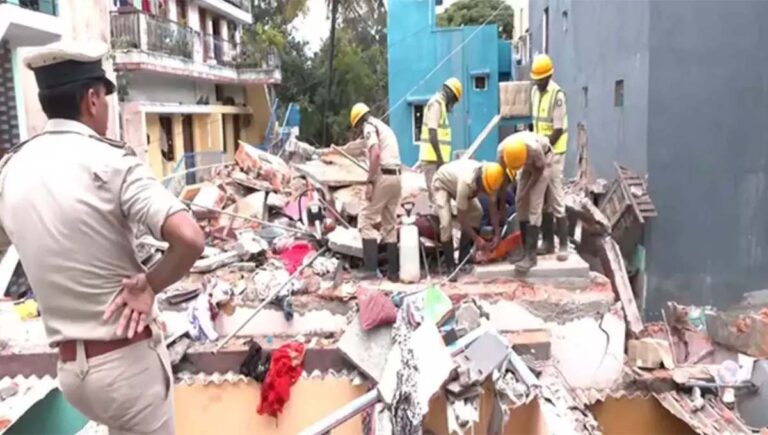ബംഗളൂരുവിൽ ഗ്യാസ് സിലിണ്ടർ പൊട്ടിത്തെറിച്ചു; ആറുവയസുകാരൻ മരിച്ചു, 12 പേർക്ക് പരിക്ക്