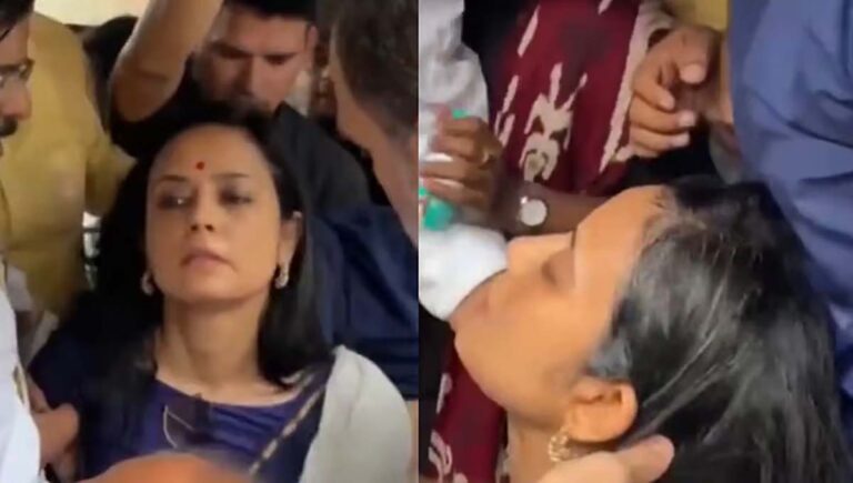 വോട്ട് ചോരി മാര്‍ച്ചിനിടെ മഹുവ മൊയ്ത്ര കുഴഞ്ഞു വീണു; മറ്റ് എംപിമാര്‍ക്കും ദേഹാസ്വാസ്ഥ്യം