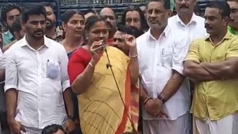 ബിജെപിക്കാരെ കൈകാര്യം ചെയ്യുമെന്ന് ശോഭാ സുരേന്ദ്രനെ വിളിച്ചറിയിച്ച ഉദ്യോഗസ്ഥനെ കണ്ടെത്താൻ നീക്കം