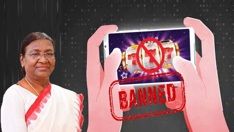 രാഷ്ട്രപതി ഒപ്പുവച്ചു; ഓൺലൈൻ ഗെയിമിങ് നിയന്ത്രണ ബിൽ നിയമമായി