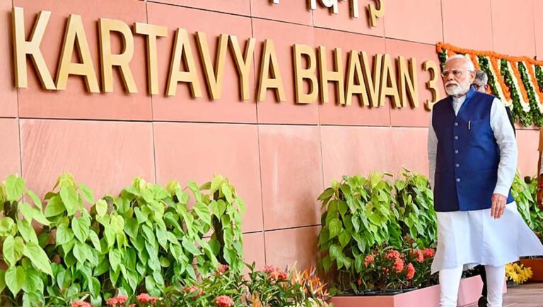 ആറ് മന്ത്രാലയങ്ങള്‍ ഒരു കുടക്കീഴില്‍; കര്‍ത്തവ്യഭവന്‍ നാടിന് സമര്‍പ്പിച്ച് പ്രധാനമന്ത്രി