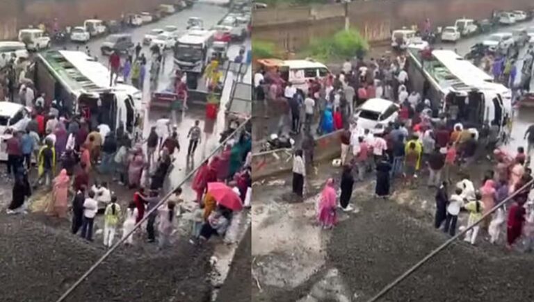 കുറ്റിപ്പുറത്ത് വിവാഹപ്പാർട്ടി സഞ്ചരിച്ച ടൂറിസ്റ്റ് ബസ് നിയന്ത്രണം വിട്ടു മറിഞ്ഞു; നിരവധിപേര്‍ക്ക് പരിക്ക്