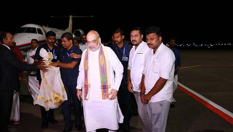 കേന്ദ്ര ആഭ്യന്തര മന്ത്രി അമിത് ഷാ കൊച്ചിയിൽ; നഗരത്തില്‍ ഗതാഗത നിയന്ത്രണം