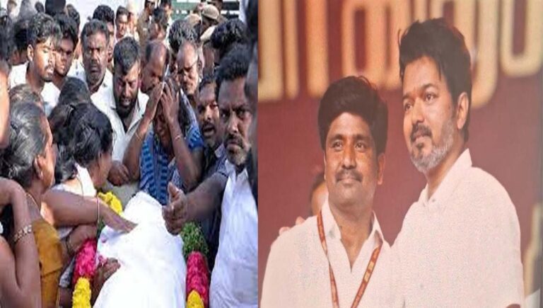 കരൂർ ദുരന്തം : ഒരു ടിവികെ നേതാവ് കൂടി അറസ്റ്റിൽ