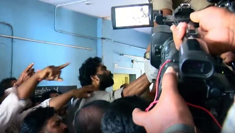 തിരുവനന്തപുരം നഗരസഭയിലെ കൗണ്‍സിലറുടെ ആത്മഹത്യ; മാധ്യമപ്രവര്‍ത്തകരെ കൈയ്യേറ്റം ചെയ്ത് ബിജെപി പ്രവര്‍ത്തകര്‍