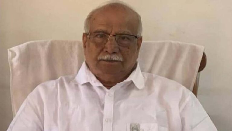 സിപിഐഎം നേതാവ് പി കെ ശ്രീമതി ടീച്ചറുടെ ഭര്‍ത്താവ് ഇ ദാമോദരൻ അന്തരിച്ചു