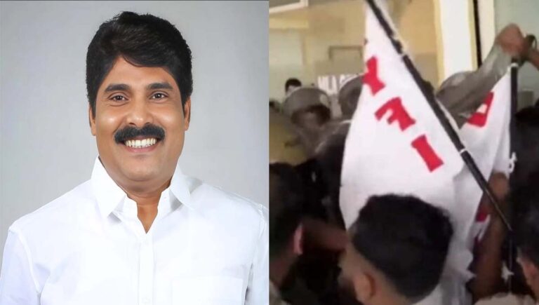 ടി സിദ്ദിഖ് എംഎൽഎയുടെ ഓഫീസ് ആക്രമണം; ഡിവൈഎഫ്ഐ പ്രവർത്തകർക്കെതിരെ കേസ്