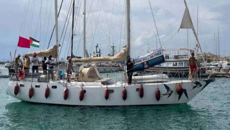 ഗാസയിലേക്ക് സഹായങ്ങളുമായി പുറപ്പെട്ട ഫ്‌ളോട്ടിലക്ക് നേരെ ഡ്രോൺ ആക്രമണം