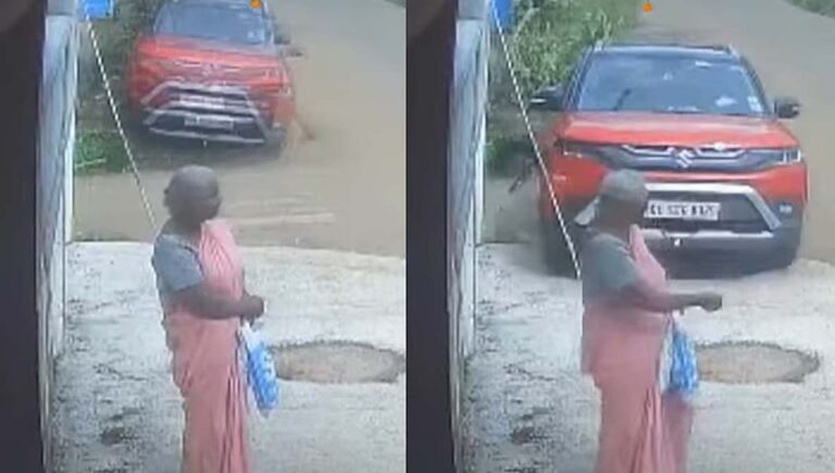 പത്തനംതിട്ടയില്‍ റോഡരികില്‍ ബസ് കാത്തു നിന്ന വയോധിക നിയന്ത്രണം വിട്ട കാറിടിച്ച് മരിച്ചു