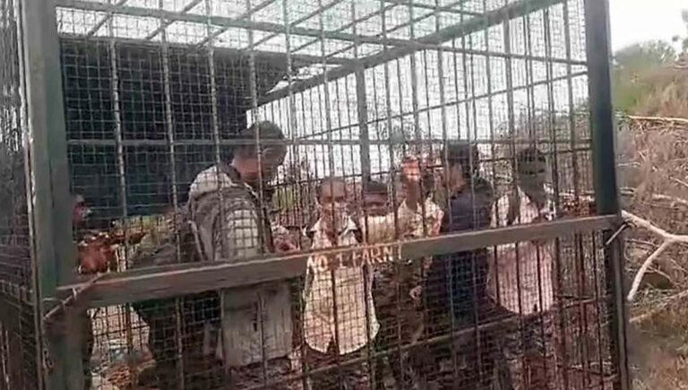 നാടിറങ്ങിയ കടുവയെ പിടികൂടിയില്ല; കര്‍ണാടകയിൽ വനം വകുപ്പ് ജീവനക്കാരെ കൂട്ടിലടച്ച് നാട്ടുകാര്‍