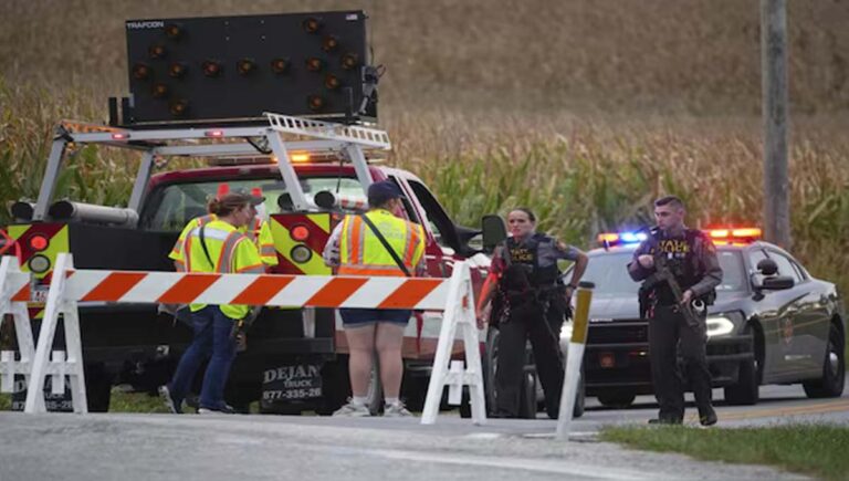 യുഎസിലെ സതേൺ പെനിസിൽവാനിയയിൽ അക്രമി മൂന്നു പൊലീസ് ഉദ്യോഗസ്‌ഥരെ വെടിവെച്ചു കൊലപ്പെടുത്തി