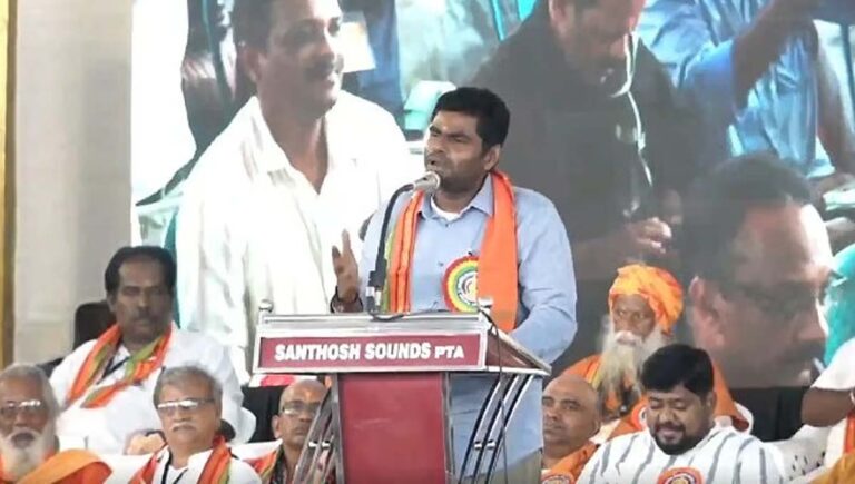 ദൈവം ഇല്ലെന്ന് പറഞ്ഞവര്‍ ഭഗവദ് ഗീതയെക്കുറിച്ച് ക്ലാസെടുക്കുന്നു : കെ അണ്ണാമലൈ